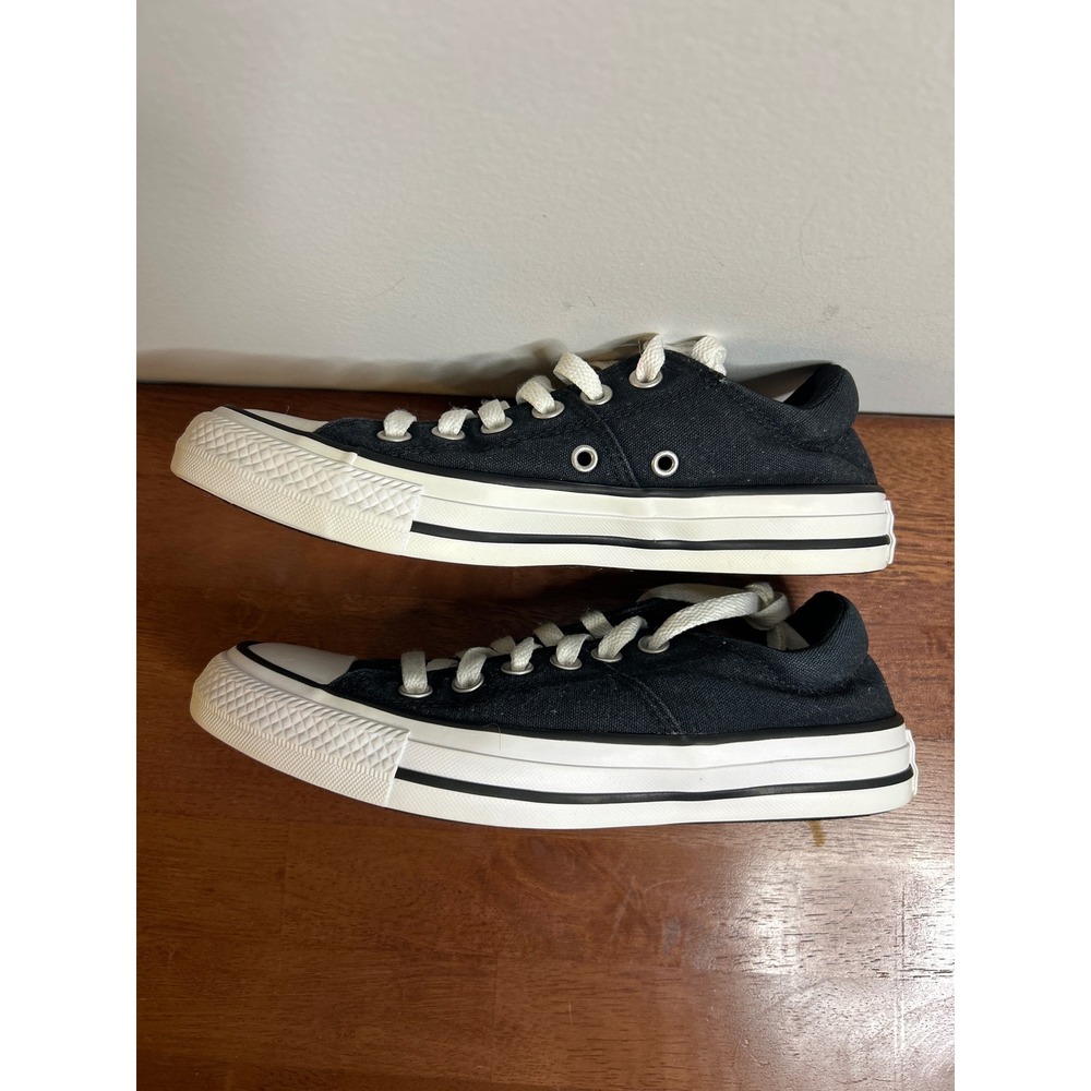 Converse Black Madison Low Top Sneakers Womens Size 7 563508F - Picture 5 of 8